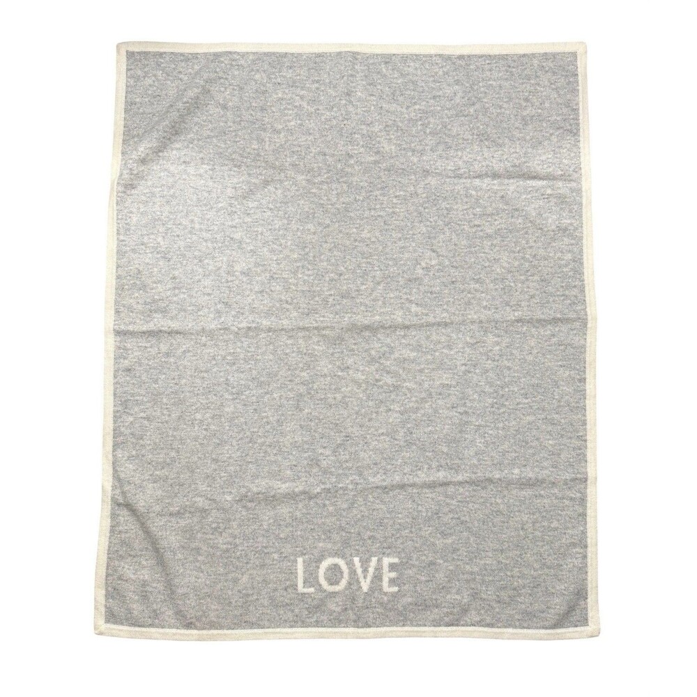 Bloomie's Baby Bloomingdales Cashmere Baby Blanket 31x25 Inches